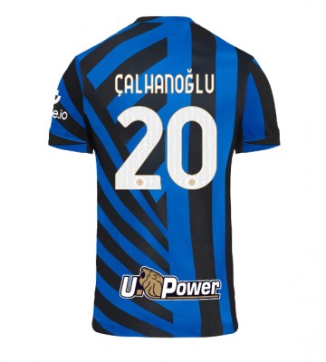 Inter Milan Hakan Calhanoglu #20 Primera Equipación 2024-25 Manga Corta